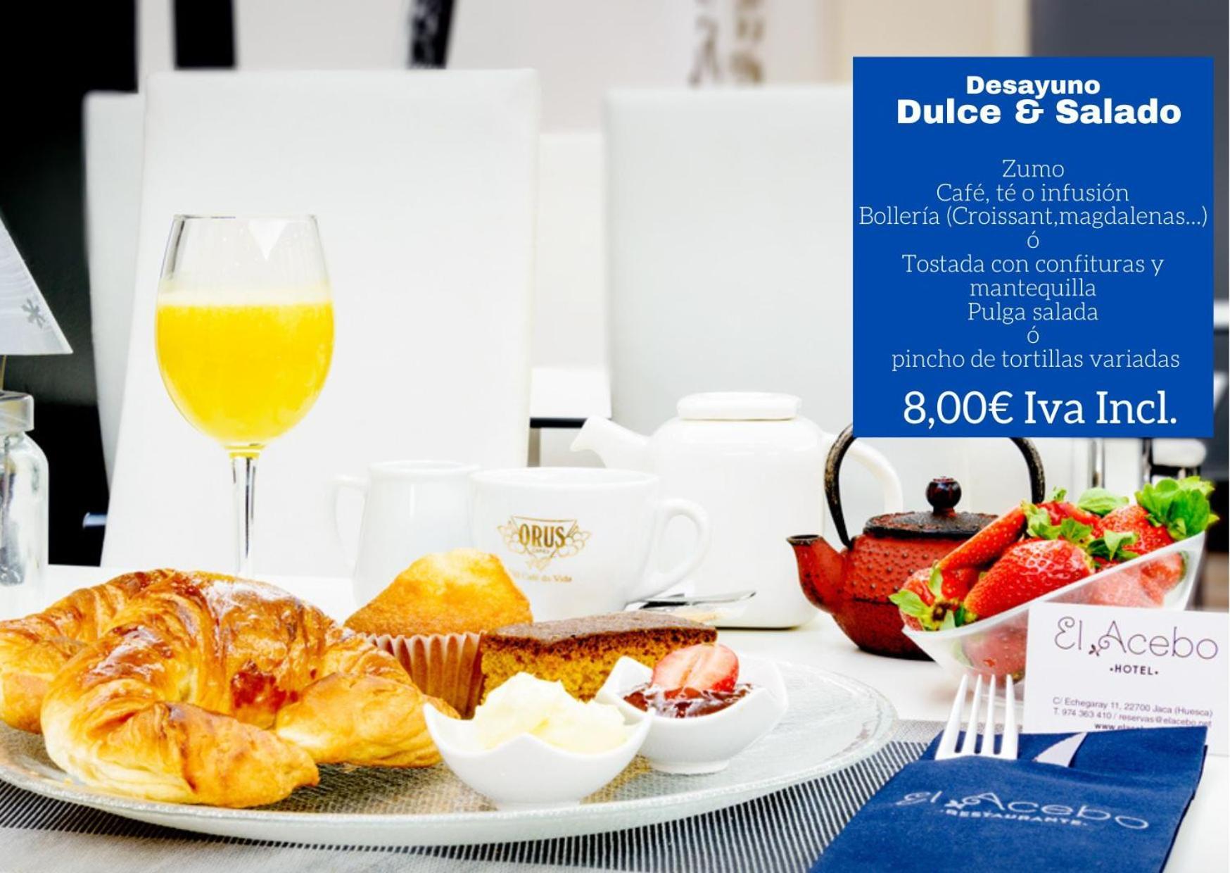 Hotel El Acebo Jaca Dış mekan fotoğraf